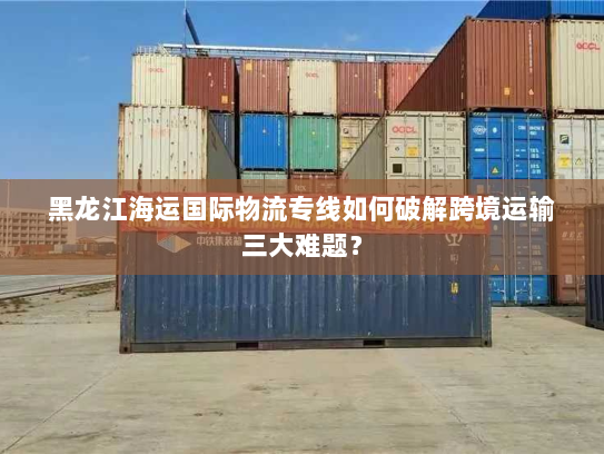 黑龙江海运国际物流专线如何破解跨境运输三大难题？