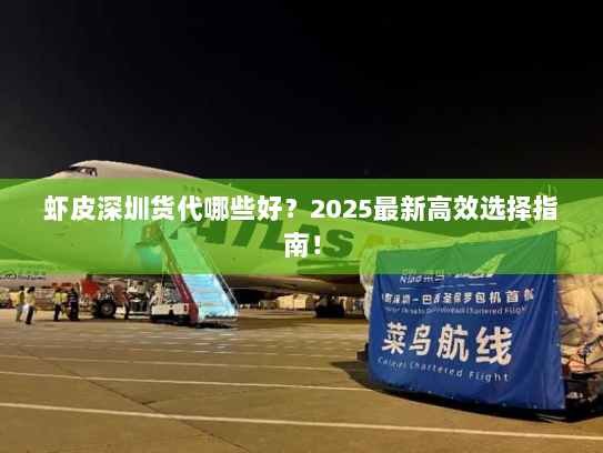 虾皮深圳货代哪些好?2025最新高效选择指南! 虾皮深圳货代哪些好?2025最新高效选择指南!