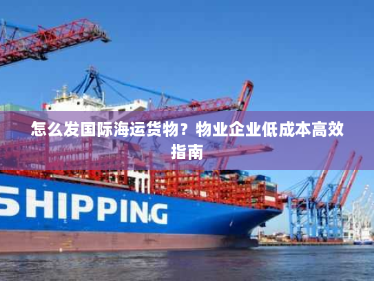 怎么发国际海运货物?物业企业低成本高效指南 怎么发国际海运货物?物业企业低成本高效指南
