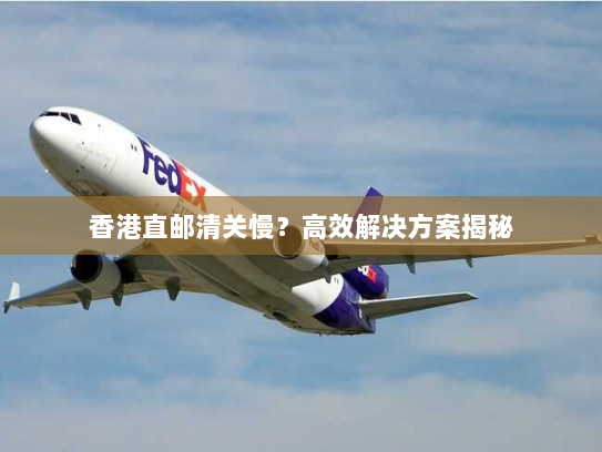 香港直邮清关慢?高效解决方案揭秘 香港直邮清关慢?高效解决方案揭秘