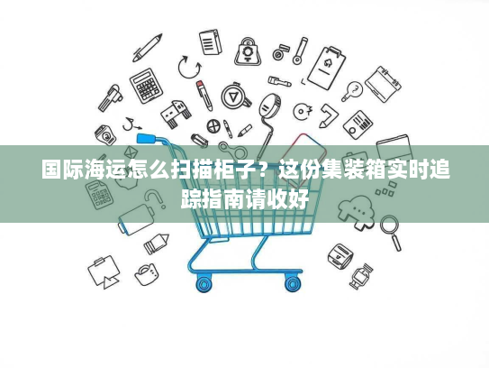 国际海运怎么扫描柜子?这份集装箱实时追踪指南请收好 国际海运怎么扫描柜子?这份集装箱实时追踪指南请收好