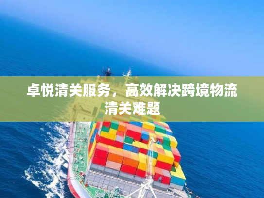 卓悦清关服务,高效解决跨境物流清关难题 卓悦清关服务,高效解决跨境物流清关难题