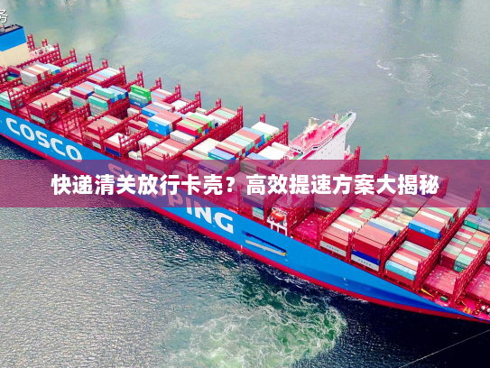 快递清关放行卡壳?高效提速方案大揭秘 快递清关放行卡壳?高效提速方案大揭秘