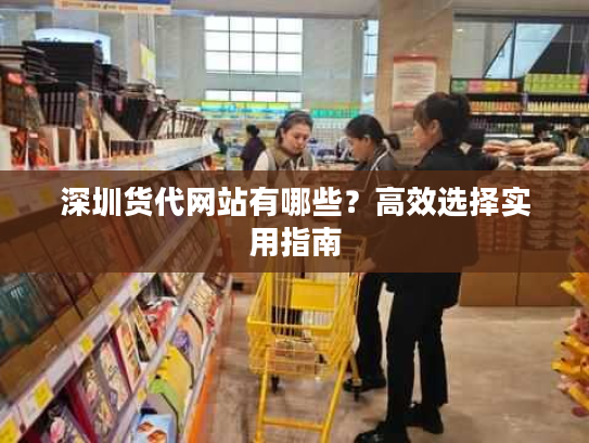 深圳货代网站有哪些？高效选择实用指南