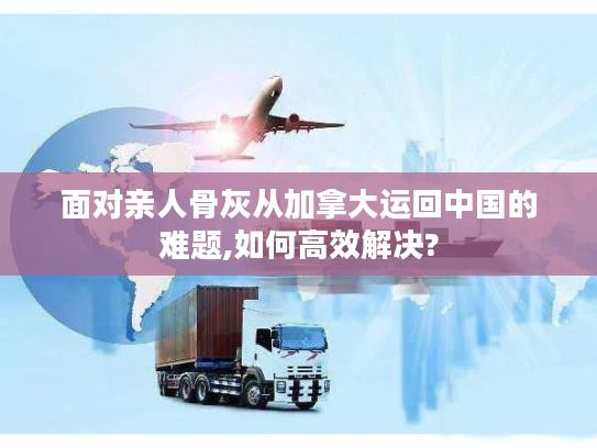 面对亲人骨灰从加拿大运回中国的难题,如何高效解决?