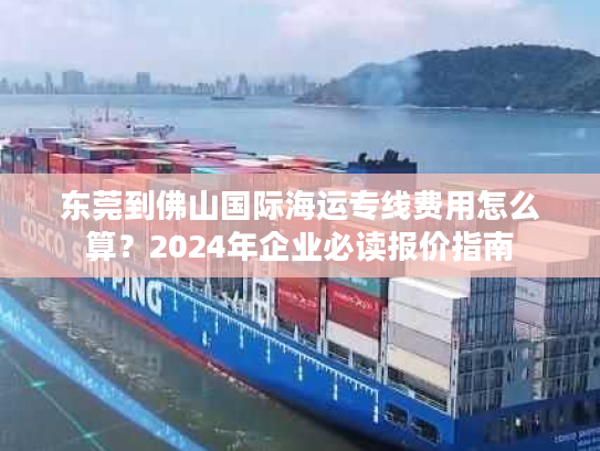 东莞到佛山国际海运专线费用怎么算？2024年企业必读报价指南
