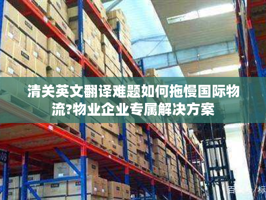 清关英文翻译难题如何拖慢国际物流?物业企业专属解决方案
