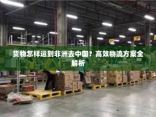 货物怎样运到非洲去中国?高效物流方案全解析 货物怎样运到非洲去中国?高效物流方案全解析