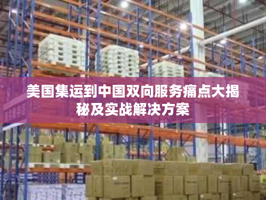 美国集运到中国双向服务痛点大揭秘及实战解决方案