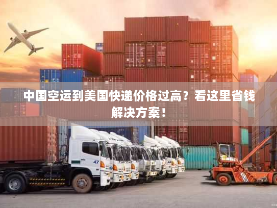 中国空运到美国快递价格过高?看这里省钱解决方案! 中国空运到美国快递价格过高?看这里省钱解决方案!