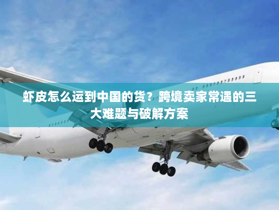 虾皮怎么运到中国的货？跨境卖家常遇的三大难题与破解方案