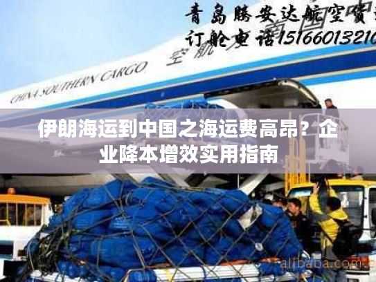 伊朗海运到中国之海运费高昂？企业降本增效实用指南