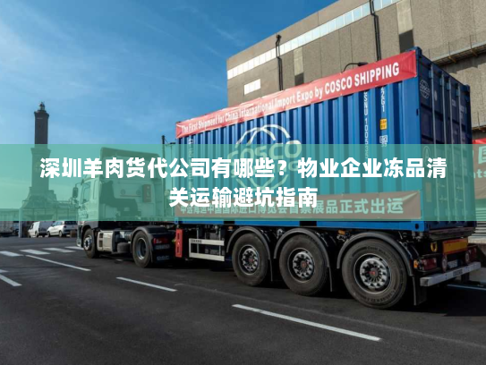 深圳羊肉货代公司有哪些?物业企业冻品清关运输避坑指南 深圳羊肉货代公司有哪些?物业企业冻品清关运输避坑指南