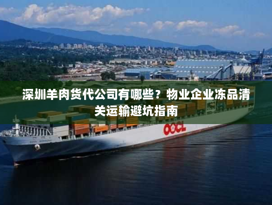 深圳羊肉货代公司有哪些?物业企业冻品清关运输避坑指南 深圳羊肉货代公司有哪些?物业企业冻品清关运输避坑指南