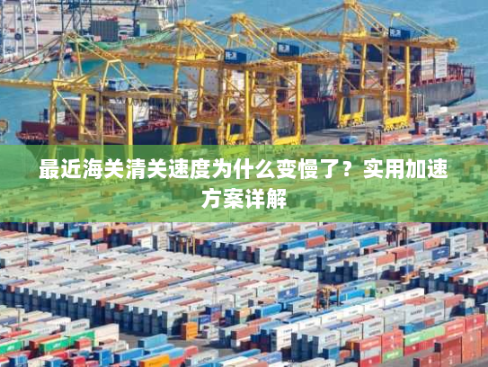 最近海关清关速度为什么变慢了?实用加速方案详解 最近海关清关速度为什么变慢了?实用加速方案详解