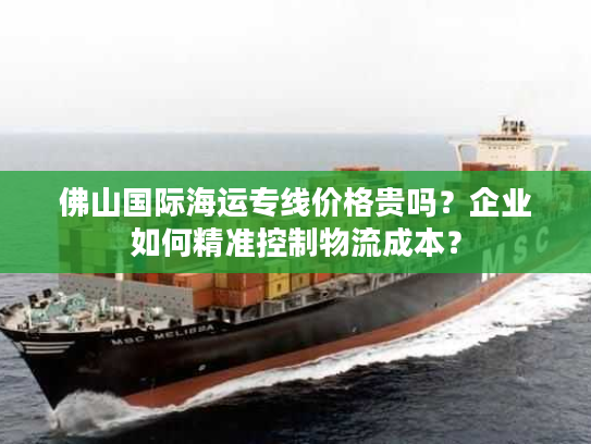 佛山国际海运专线价格贵吗？企业如何精准控制物流成本？
