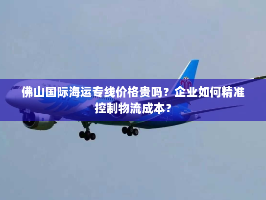 佛山国际海运专线价格贵吗？企业如何精准控制物流成本？