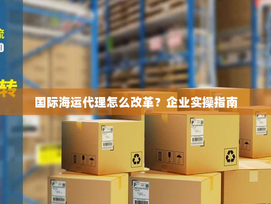 国际海运代理怎么改革?企业实操指南 国际海运代理怎么改革?企业实操指南