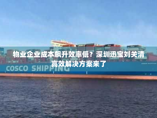 物业企业成本飙升效率低?深圳迅宝刘关清高效解决方案来了 物业企业成本飙升效率低?深圳迅宝刘关清高效解决方案来了