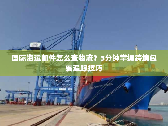 国际海运邮件怎么查物流?3分钟掌握跨境包裹追踪技巧 国际海运邮件怎么查物流?3分钟掌握跨境包裹追踪技巧