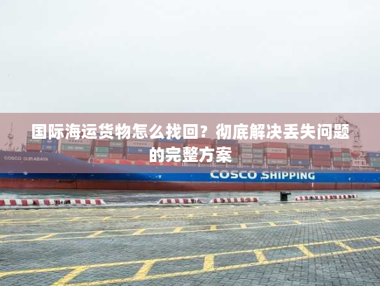 国际海运货物怎么找回?彻底解决丢失问题的完整方案 国际海运货物怎么找回?彻底解决丢失问题的完整方案