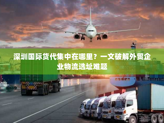 深圳国际货代集中在哪里?一文破解外贸企业物流选址难题 深圳国际货代集中在哪里?一文破解外贸企业物流选址难题