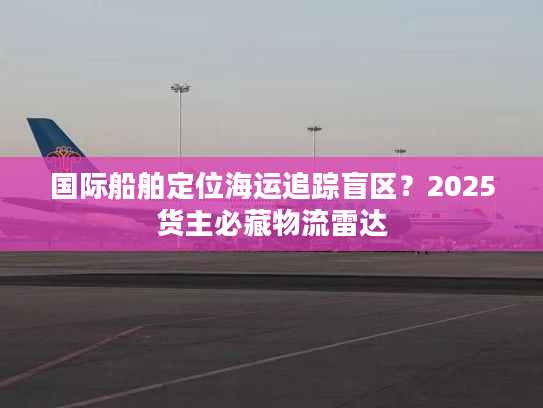 国际船舶定位海运追踪盲区？2025货主必藏物流雷达