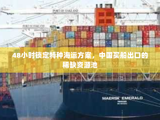 48小时锁定特种海运方案,中国买船出口的稀缺资源池 48小时锁定特种海运方案,中国买船出口的稀缺资源池