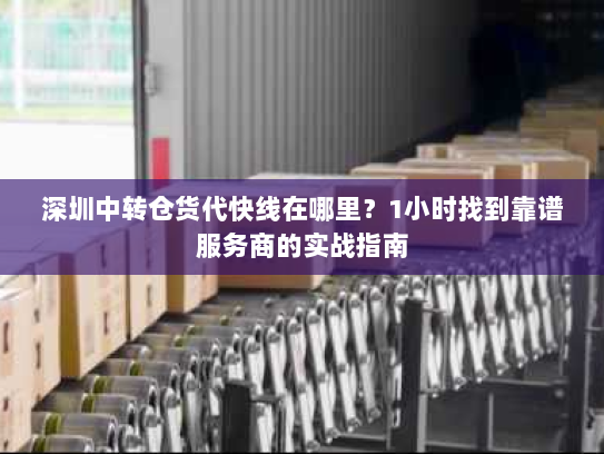 深圳中转仓货代快线在哪里?1小时找到靠谱服务商的实战指南 深圳中转仓货代快线在哪里?1小时找到靠谱服务商的实战指南