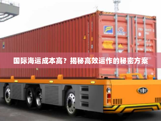 国际海运成本高?揭秘高效运作的秘密方案 国际海运成本高?揭秘高效运作的秘密方案