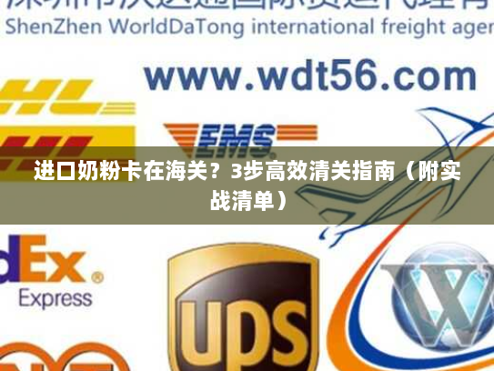 进口奶粉卡在海关？3步高效清关指南（附实战清单）