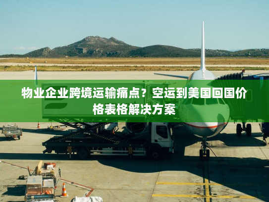 物业企业跨境运输痛点?空运到美国回国价格表格解决方案 物业企业跨境运输痛点?空运到美国回国价格表格解决方案