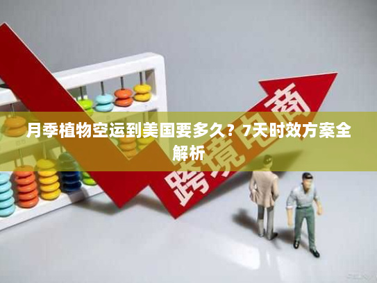 月季植物空运到美国要多久？7天时效方案全解析