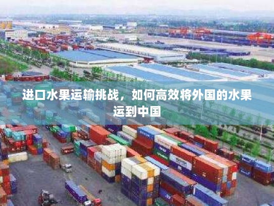 进口水果运输挑战，如何高效将外国的水果运到中国