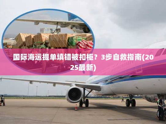 国际海运提单填错被扣柜？3步自救指南(2025最新)