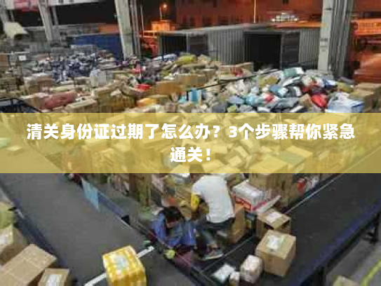 清关身份证过期了怎么办?3个步骤帮你紧急通关! 清关身份证过期了怎么办?3个步骤帮你紧急通关!