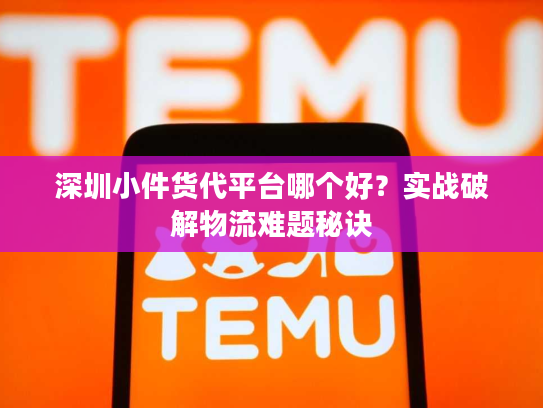 深圳小件货代平台哪个好？实战破解物流难题秘诀
