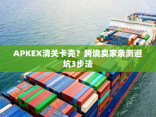 APKEX清关卡壳？跨境卖家亲测避坑3步法
