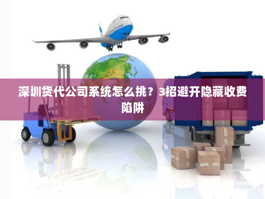 深圳货代公司系统怎么挑？3招避开隐藏收费陷阱