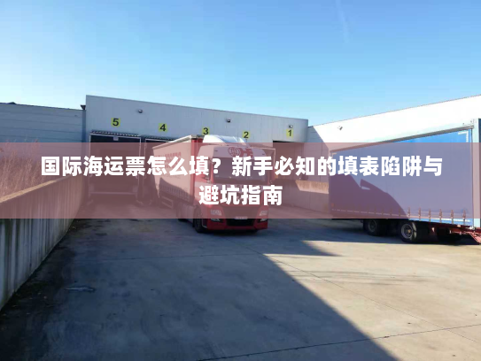 国际海运票怎么填？新手必知的填表陷阱与避坑指南