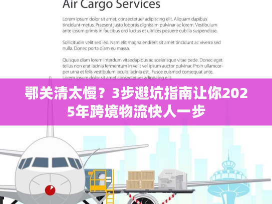 鄂关清太慢？3步避坑指南让你2025年跨境物流快人一步