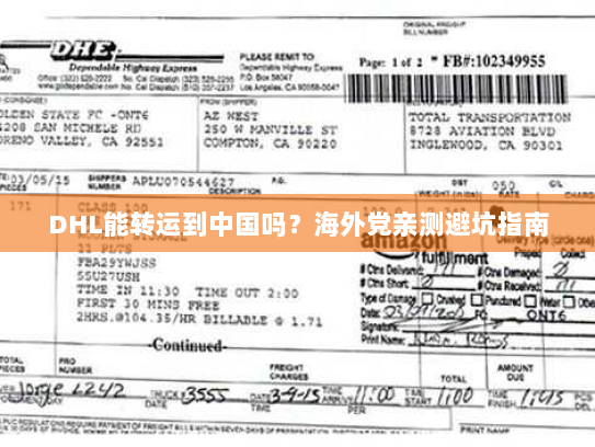 DHL能转运到中国吗?海外党亲测避坑指南 DHL能转运到中国吗?海外党亲测避坑指南