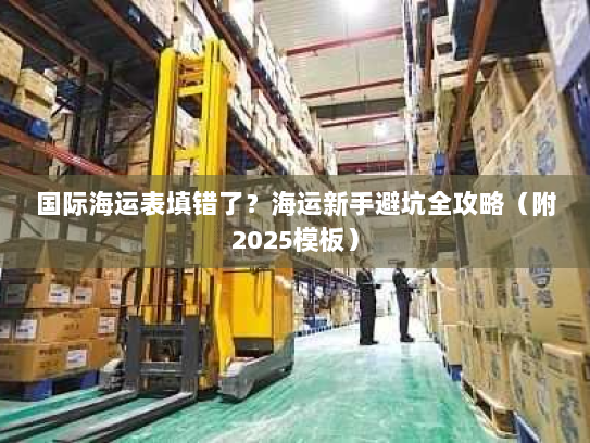 国际海运表填错了？海运新手避坑全攻略（附2025模板）