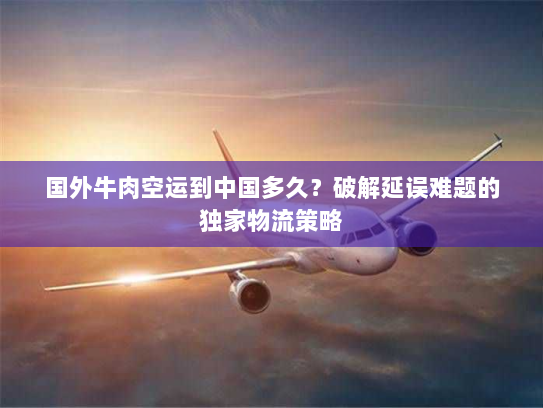 国外牛肉空运到中国多久?破解延误难题的独家物流策略 国外牛肉空运到中国多久?破解延误难题的独家物流策略