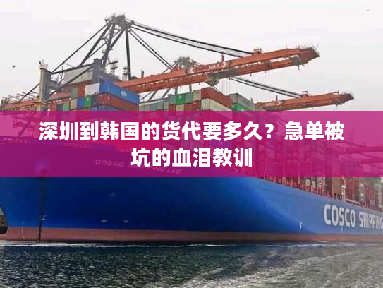 深圳到韩国的货代要多久？急单被坑的血泪教训