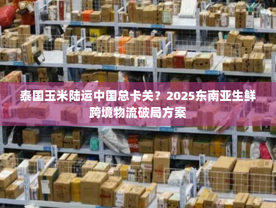 泰国玉米陆运中国总卡关？2025东南亚生鲜跨境物流破局方案