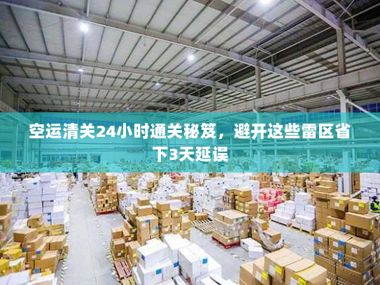 空运清关24小时通关秘笈，避开这些雷区省下3天延误