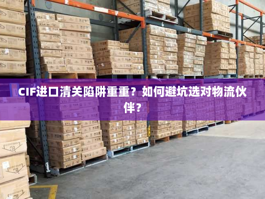 CIF进口清关陷阱重重？如何避坑选对物流伙伴？