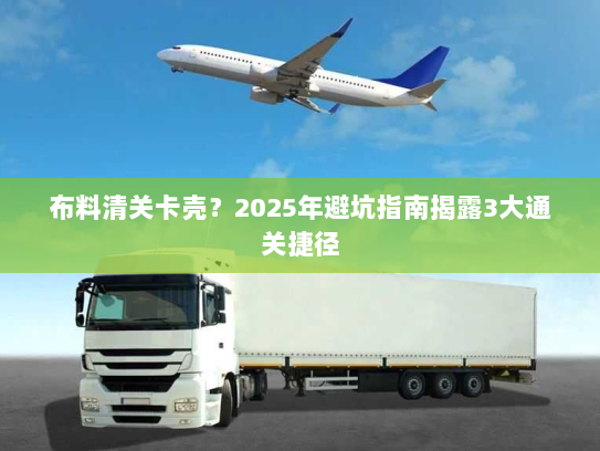 布料清关卡壳？2025年避坑指南揭露3大通关捷径