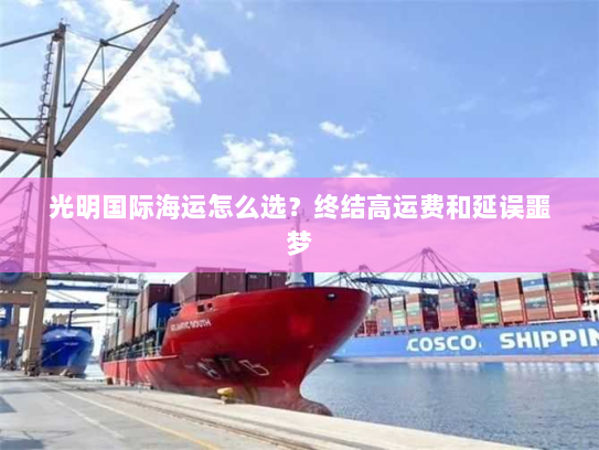 光明国际海运怎么选?终结高运费和延误噩梦 光明国际海运怎么选?终结高运费和延误噩梦